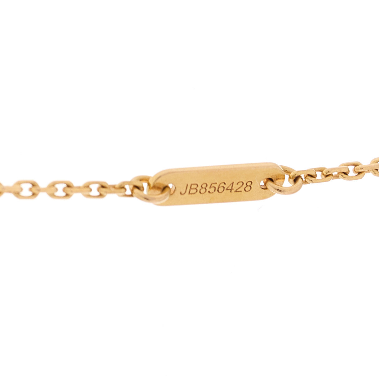 18K Rose Gold Sweet Alhambra Pendant Necklace