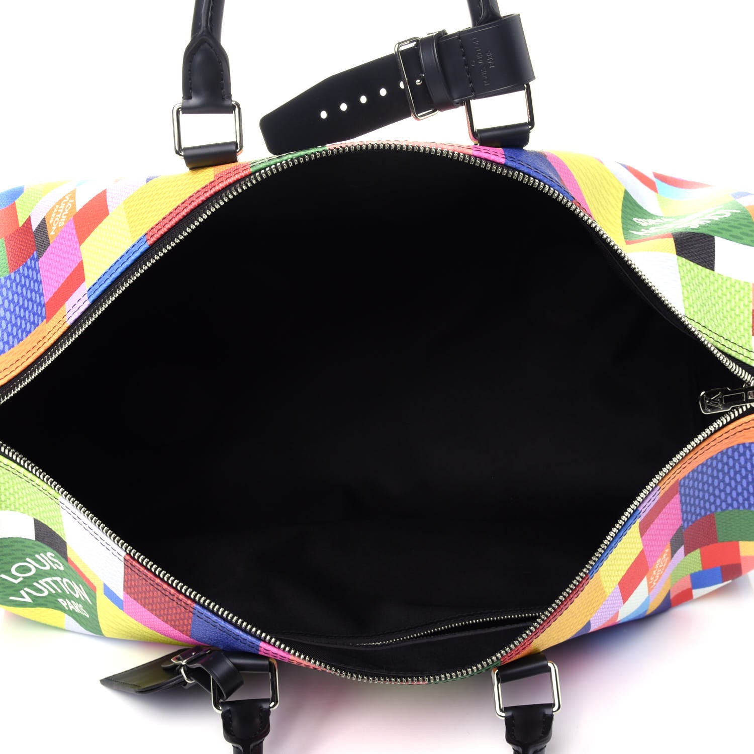 Louis Vuitton Damier Graphite 3D Keepall Bandouliere 50 Multicolor 3 of 4
