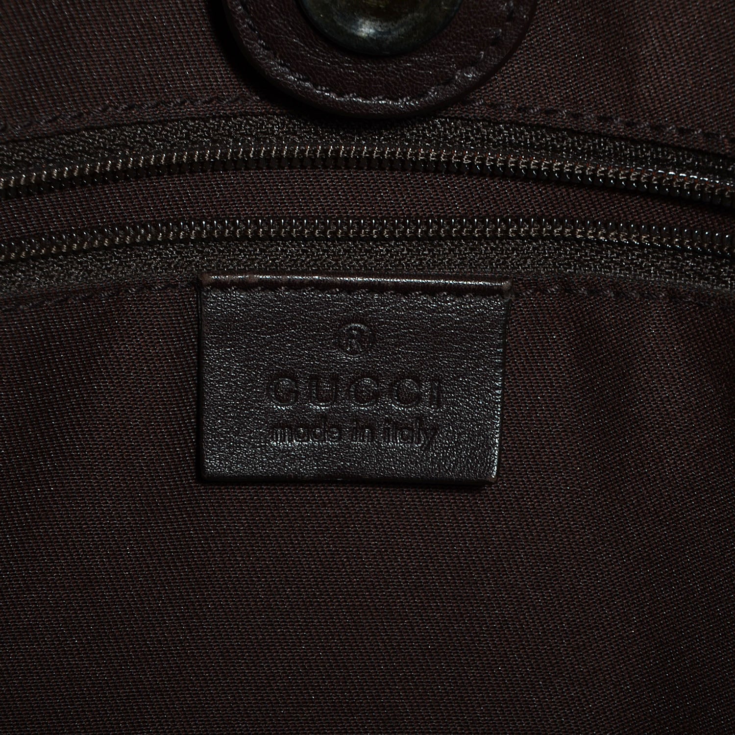 Gucci Monogram Large Sukey Tote Brown 6 of 7