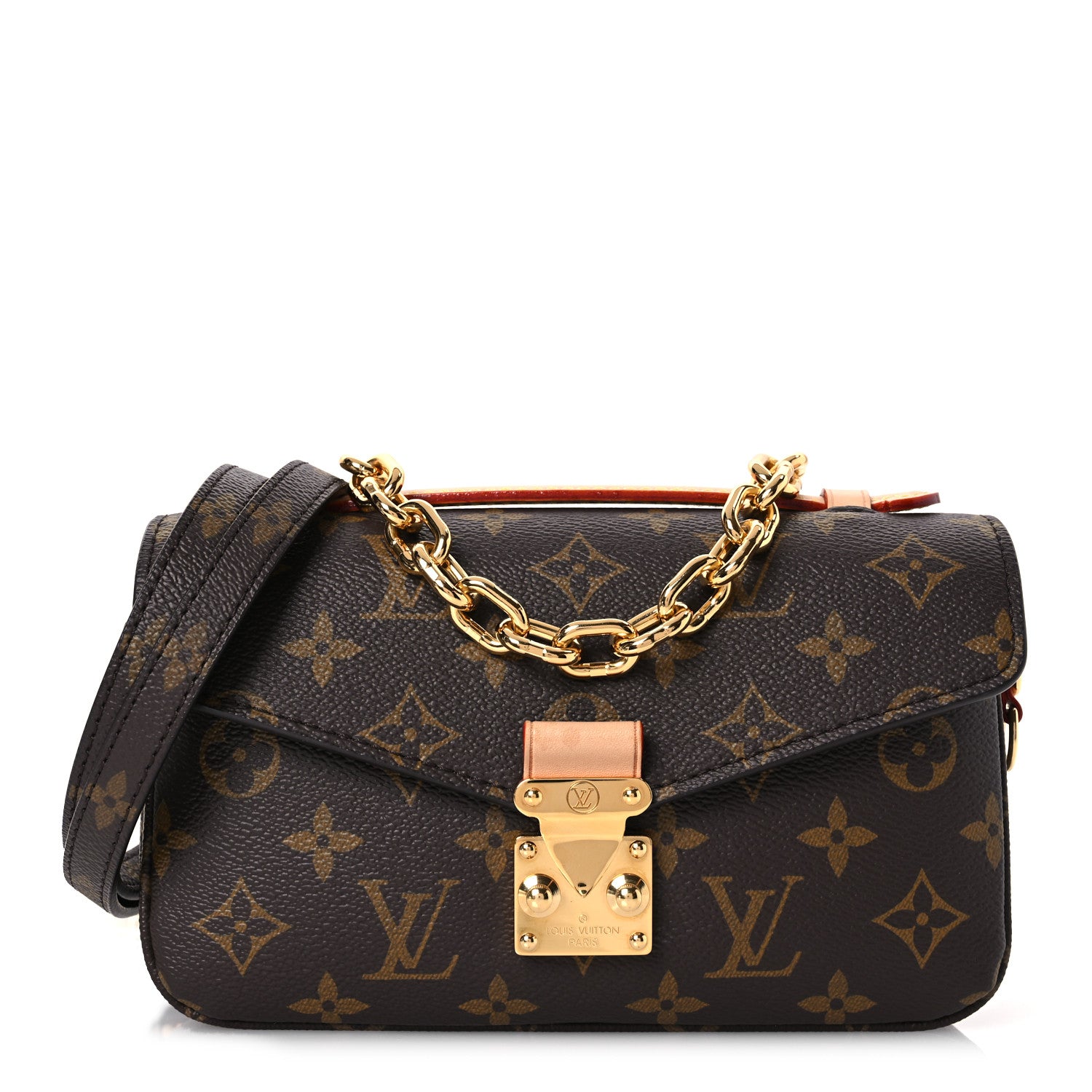 Louis Vuitton Monogram Pochette Metis East West 1 of 14
