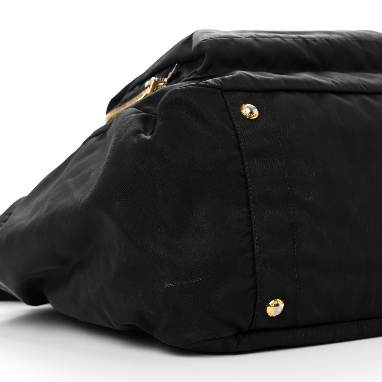 Nylon Vela Baby Bag Black