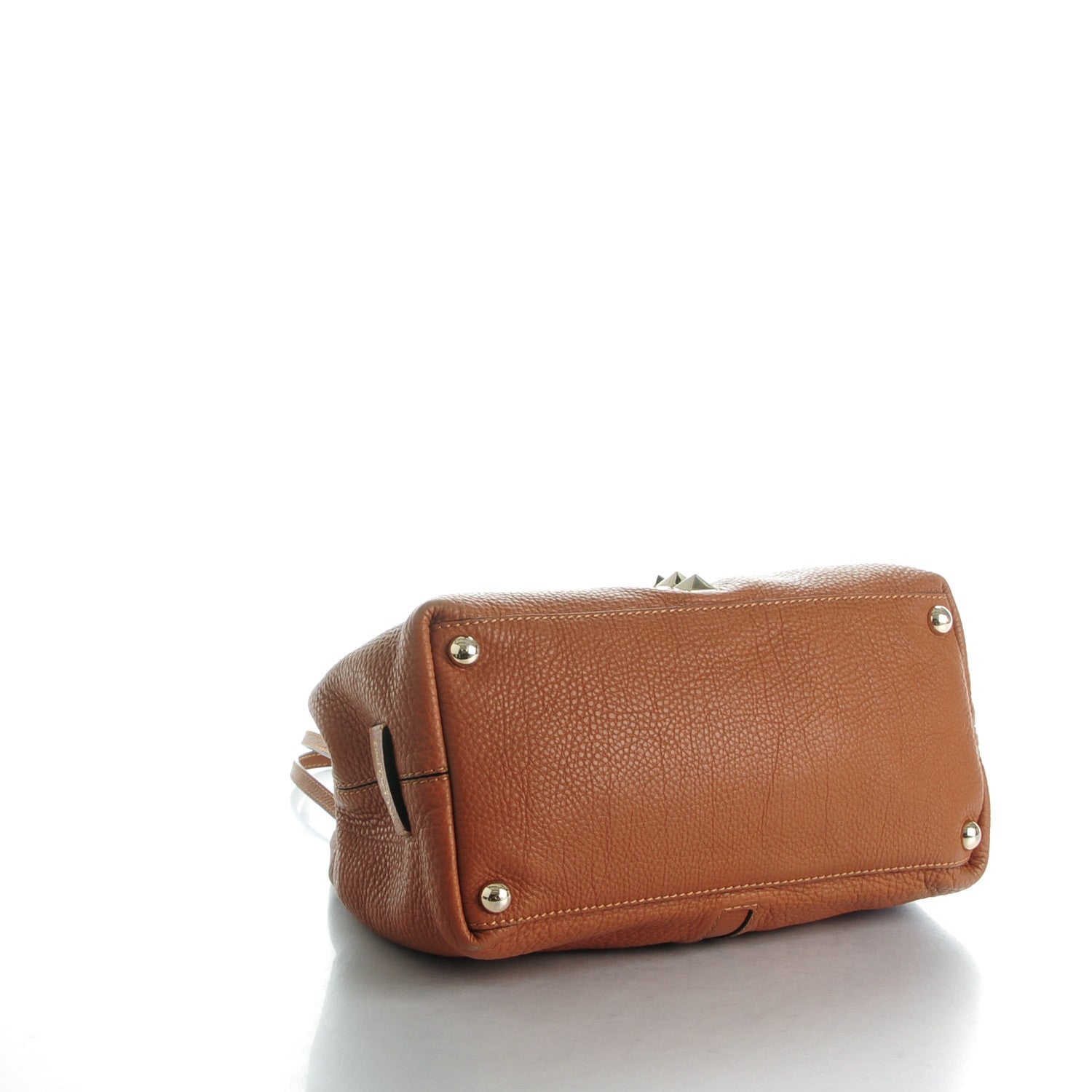 Valentino Garavani Grained Calfskin Va Va Voom Tote Cognac 4 of 8