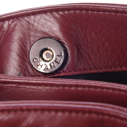 Chanel Calfskin CC Shoulder Bag Red 9 of 18
