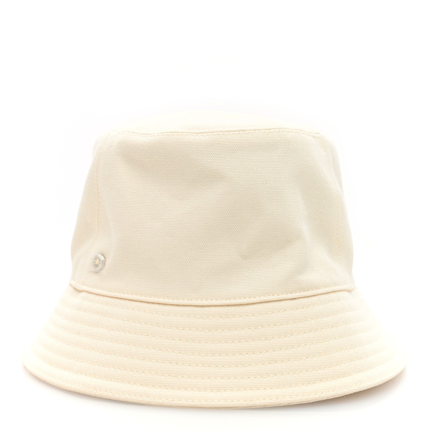 Hermes Cotton Elena Bucket Hat 57 White 3 of 8