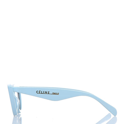 Celine Acetate Cat Eye Sunglasses CL40019I Blue 3 of 9