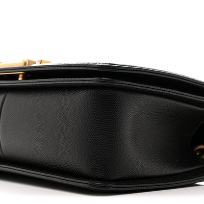 Chanel Caviar Quilted Medium Boy Flap Black 10 of 13