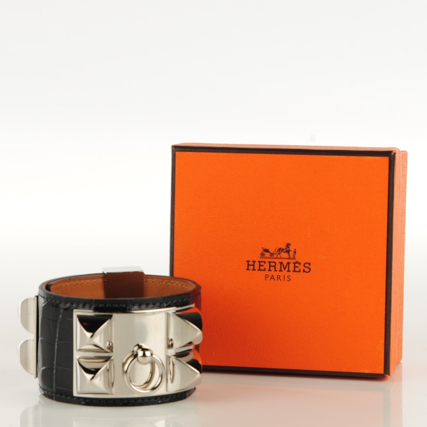 Shiny Alligator Collier De Chien CDC S Bracelet Bleu Marine