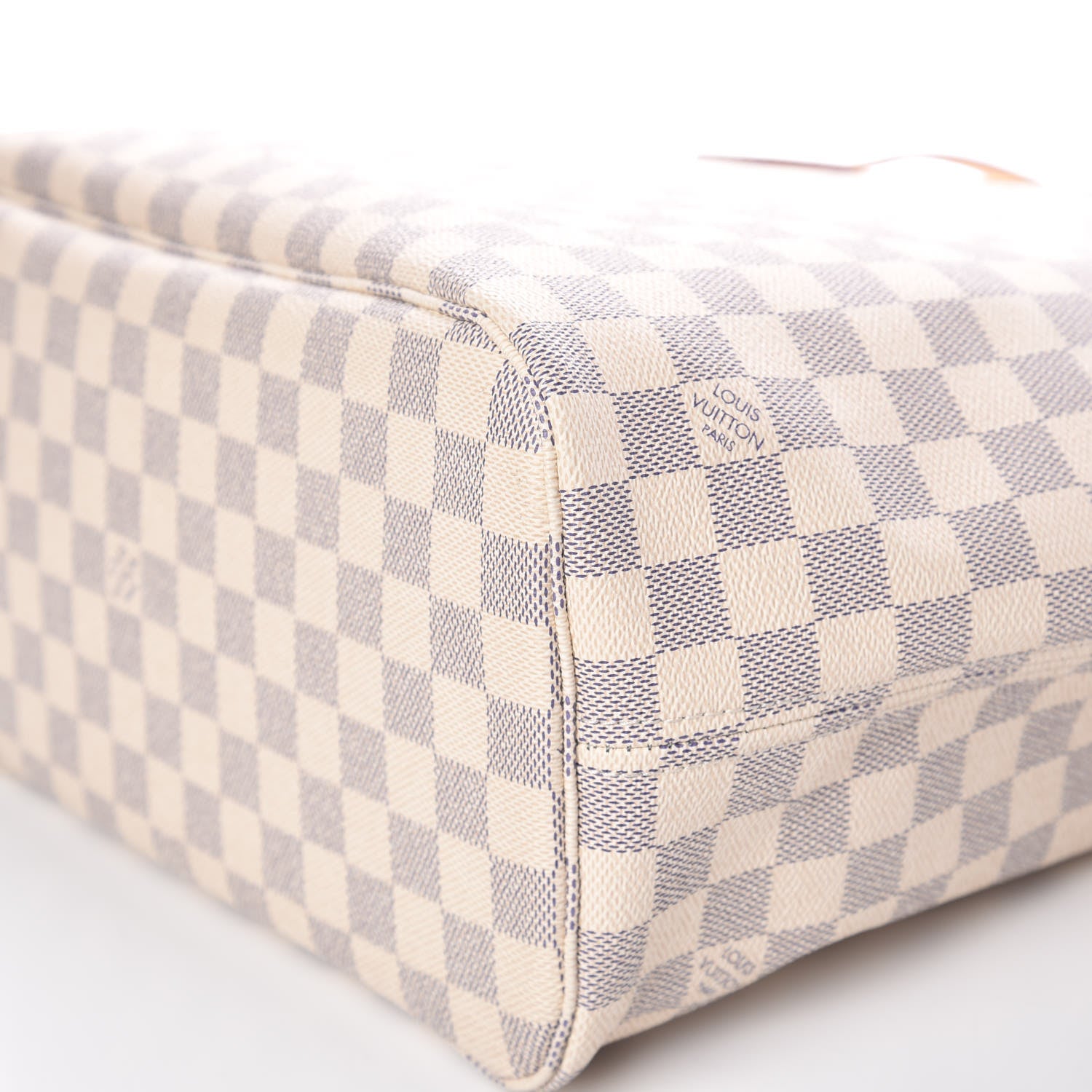 Louis Vuitton Damier Azur Neo Neverfull MM Rose Ballerine 12 of 12