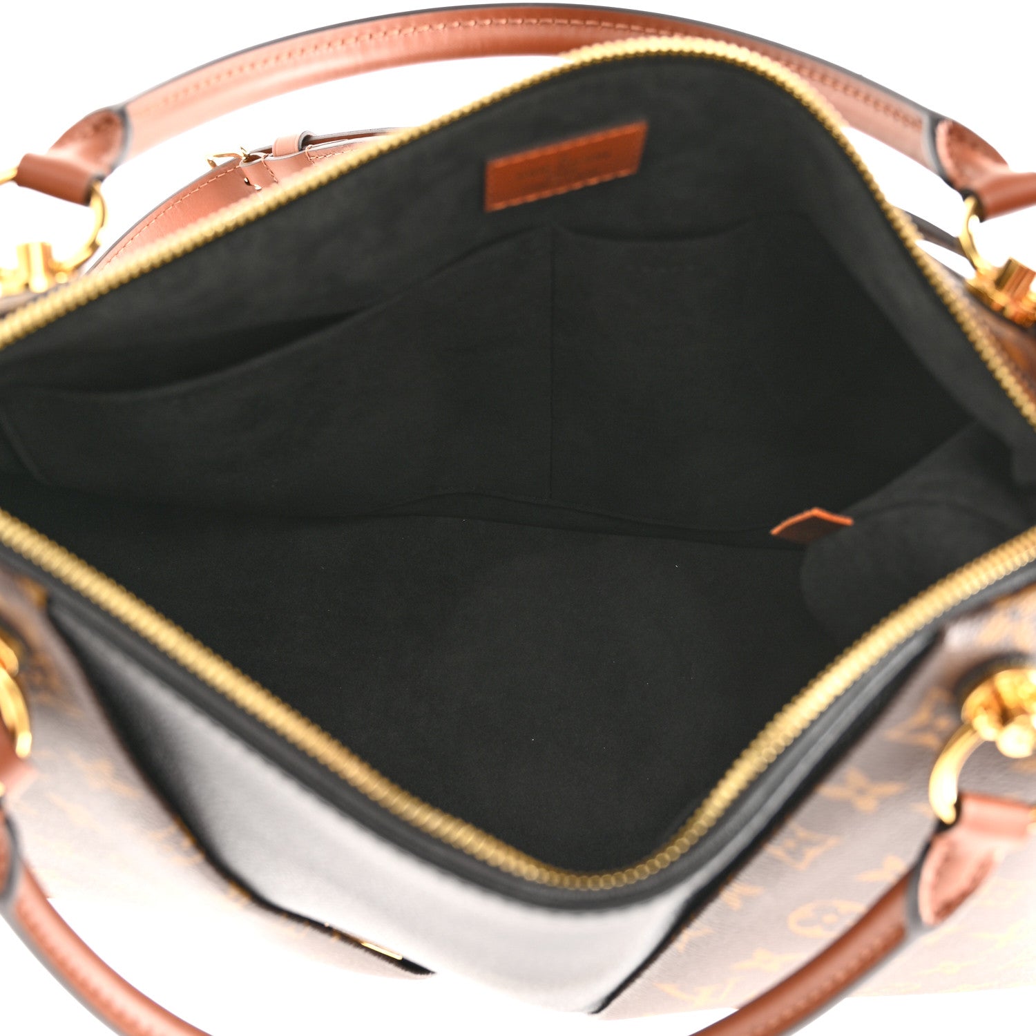 Louis Vuitton Monogram V Tote MM Black 5 of 11