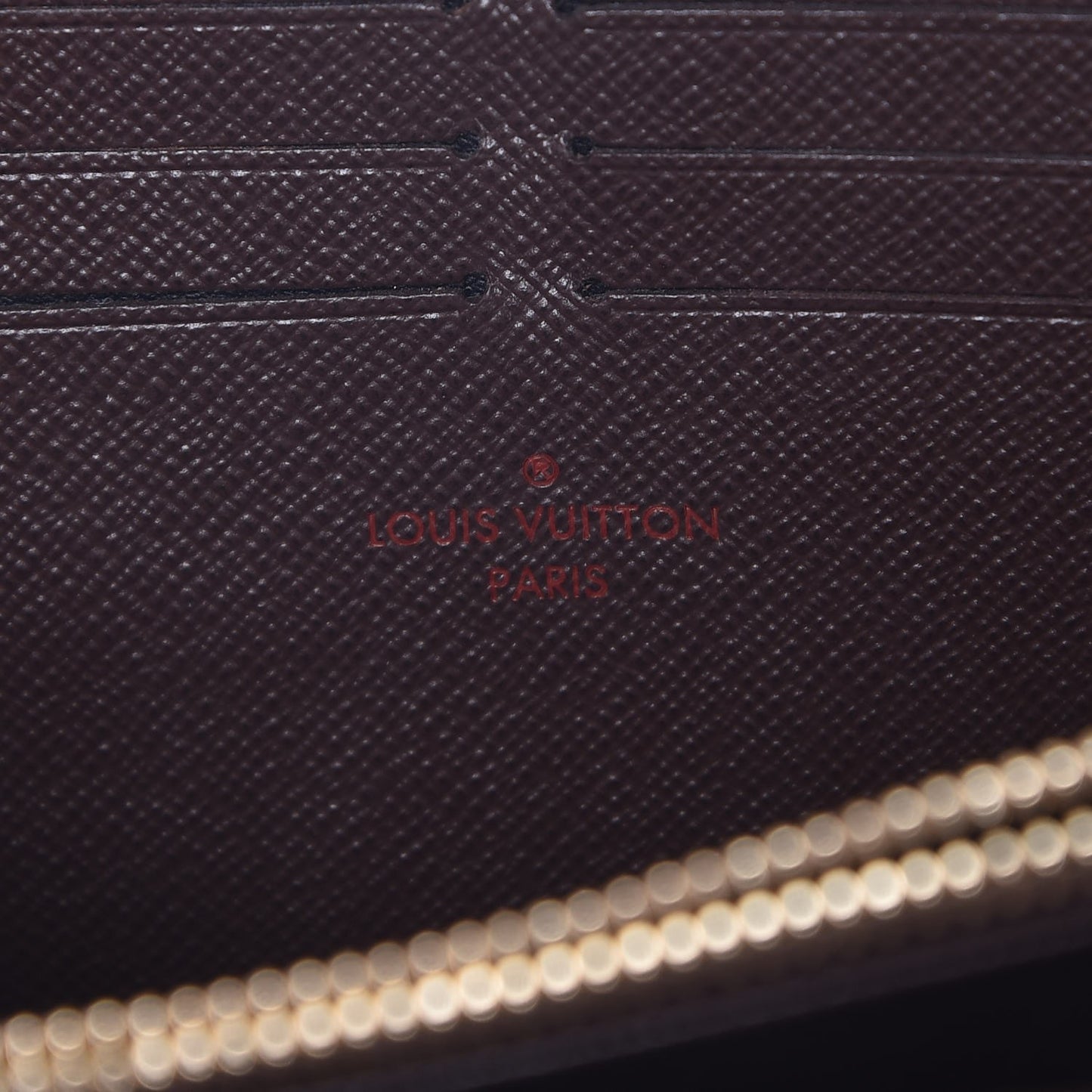 Damier Ebene Zippy Wallet
