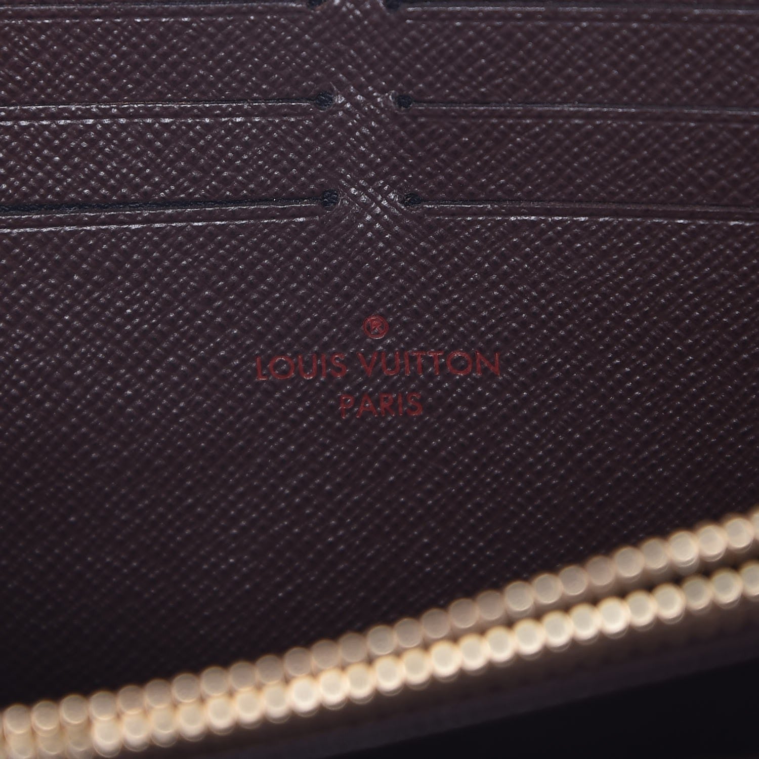 Louis Vuitton Damier Ebene Zippy Wallet 6 of 7