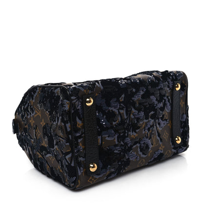 Louis Vuitton Monogram Fleur De Jais Sequins Speedy 30 4 of 10