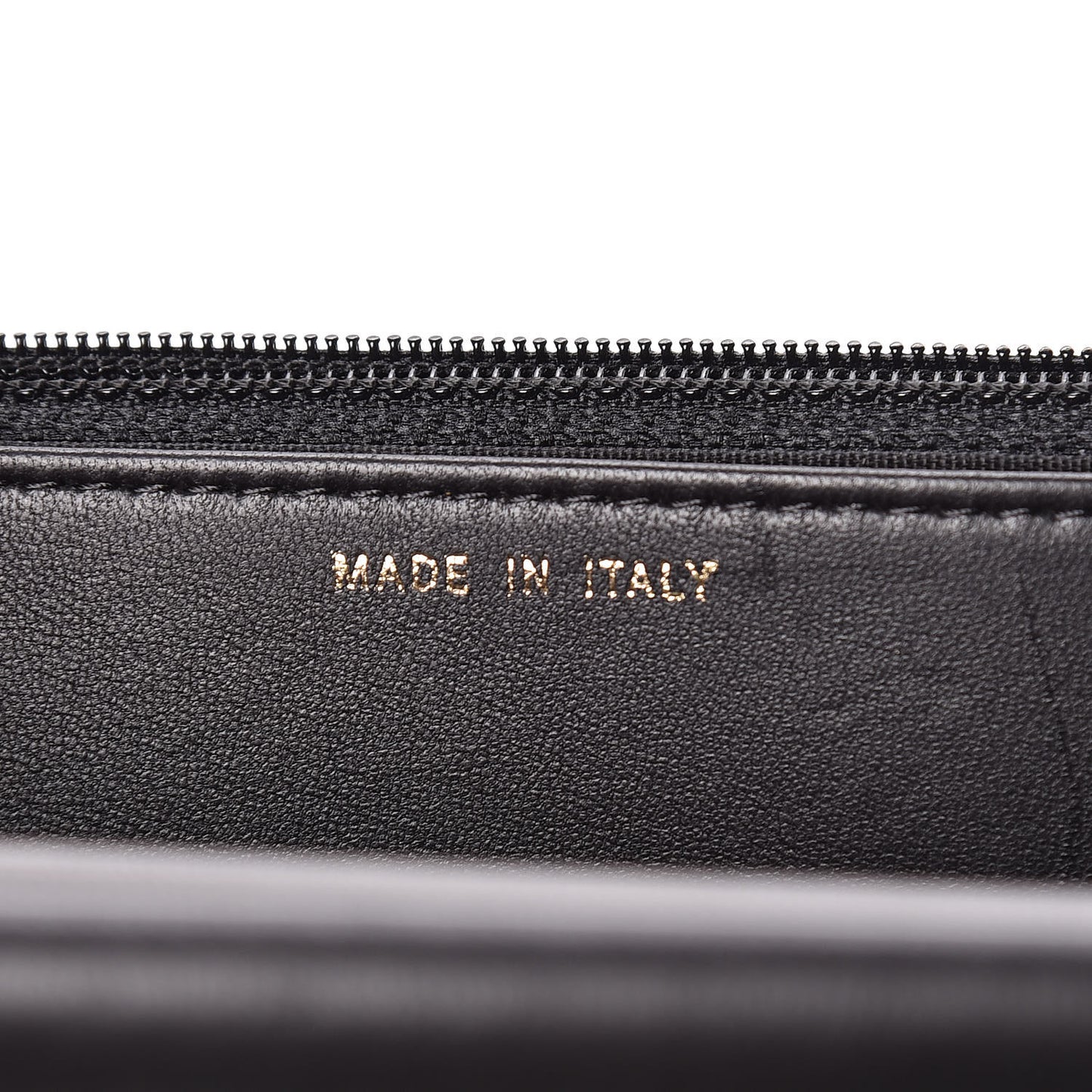 Lambskin Quilted Boy Wallet On Chain WOC Black