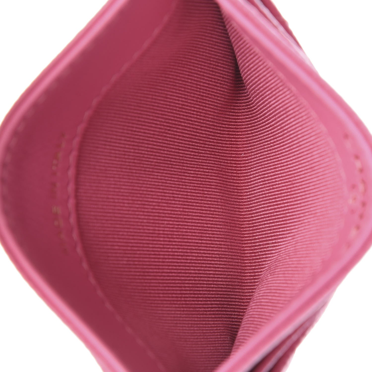 Chanel Caviar Quilted Card Holder Pink 5 of 8