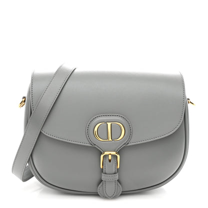 Christian Dior Box Calfskin Medium Bobby Flap Gray 1 of 10