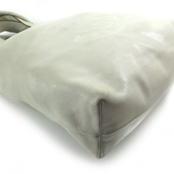 Chanel Lambskin N/S Edgy Tote Ivory 5 of 12