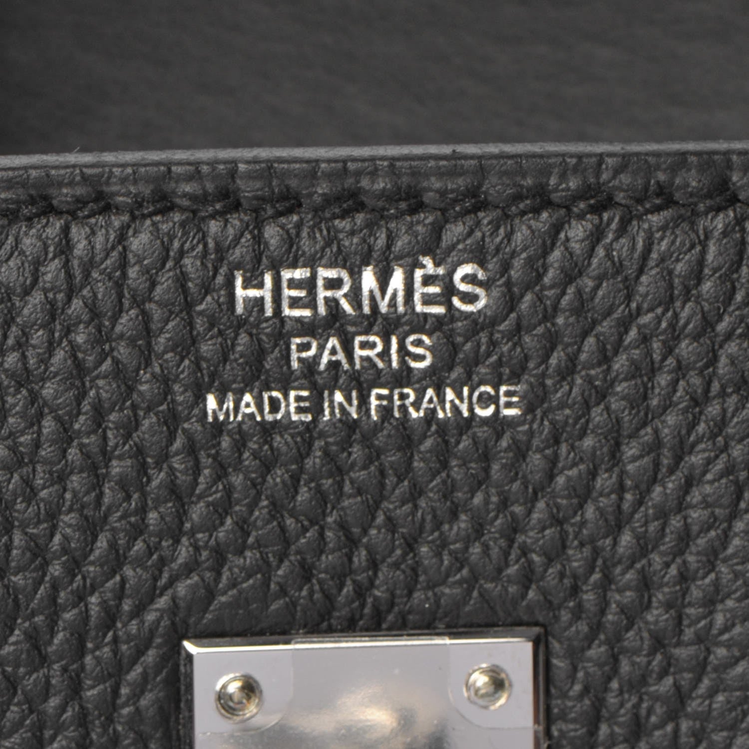 Hermes Togo Birkin 25 Black 20 of 34