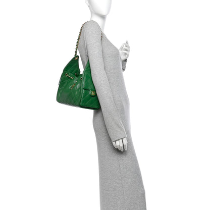 Chanel Caviar Quilted Small Chanel 25 Handbag Green 2 of 11