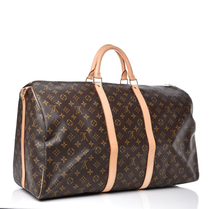 Louis Vuitton Monogram Keepall Bandouliere 55 3 of 13