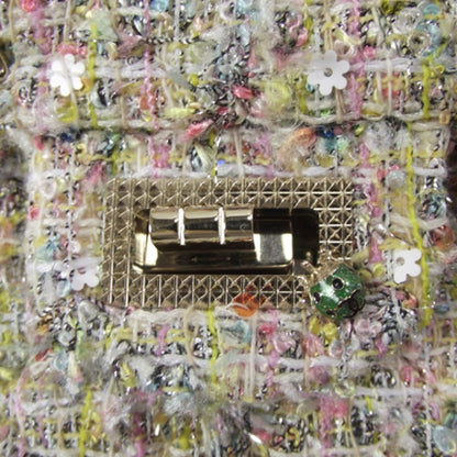 Chanel Tweed Garden Party Reissue Flap Pastel 11 of 13