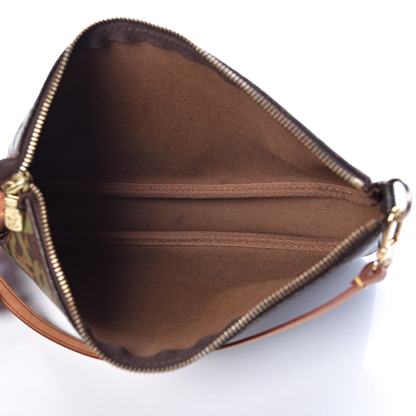 Monogram Graffiti Pochette Accessories Kaki