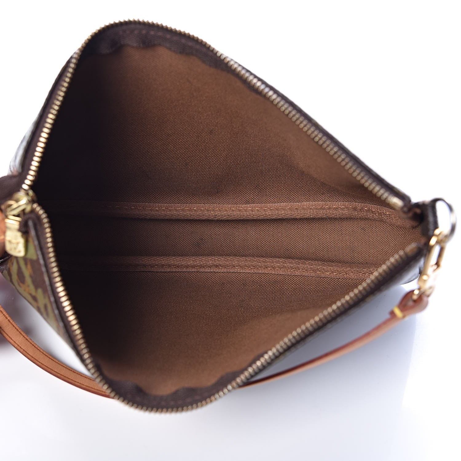 Louis Vuitton Monogram Graffiti Pochette Accessories Kaki 5 of 8