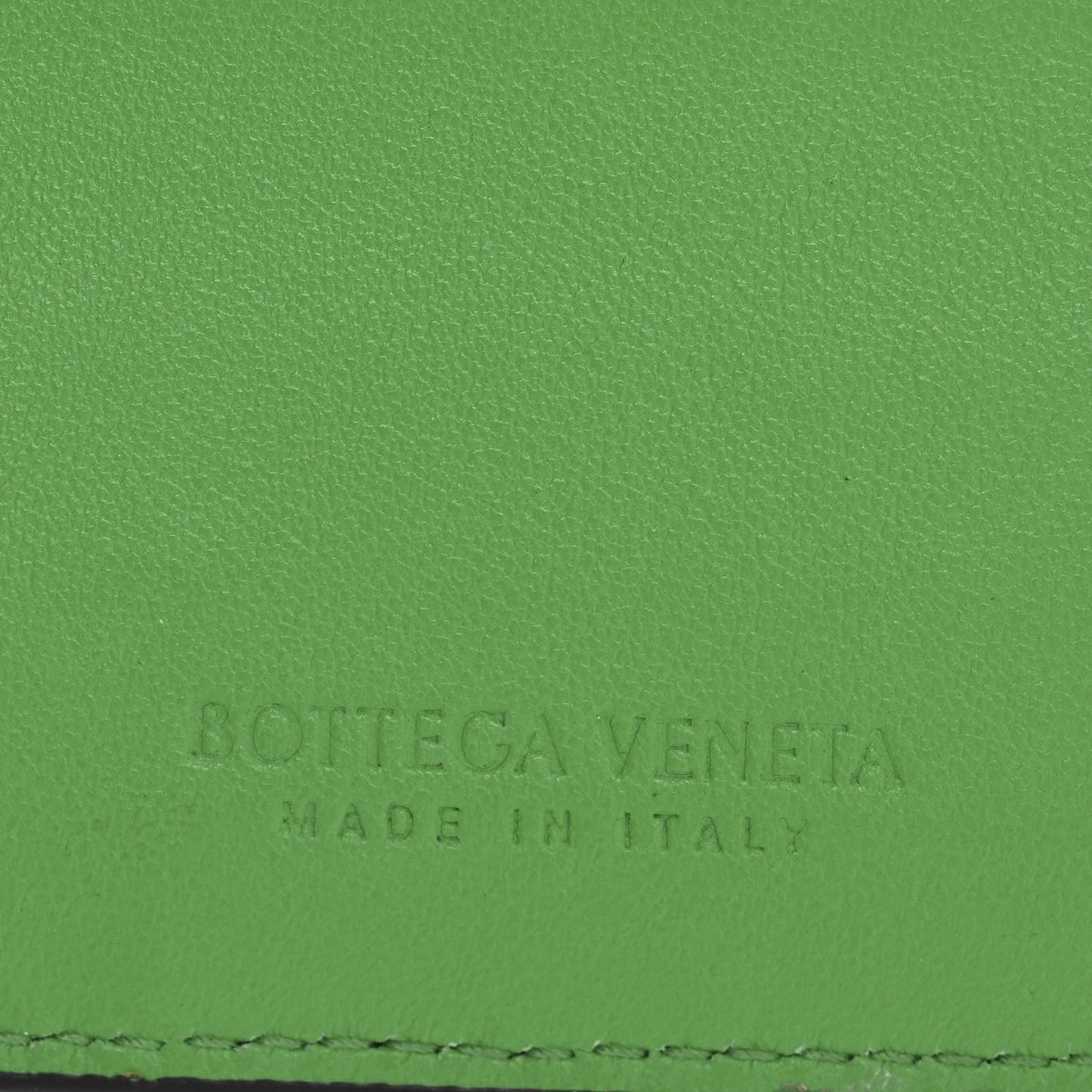 Nappa Maxi Intrecciato Bi-Fold Wallet Black