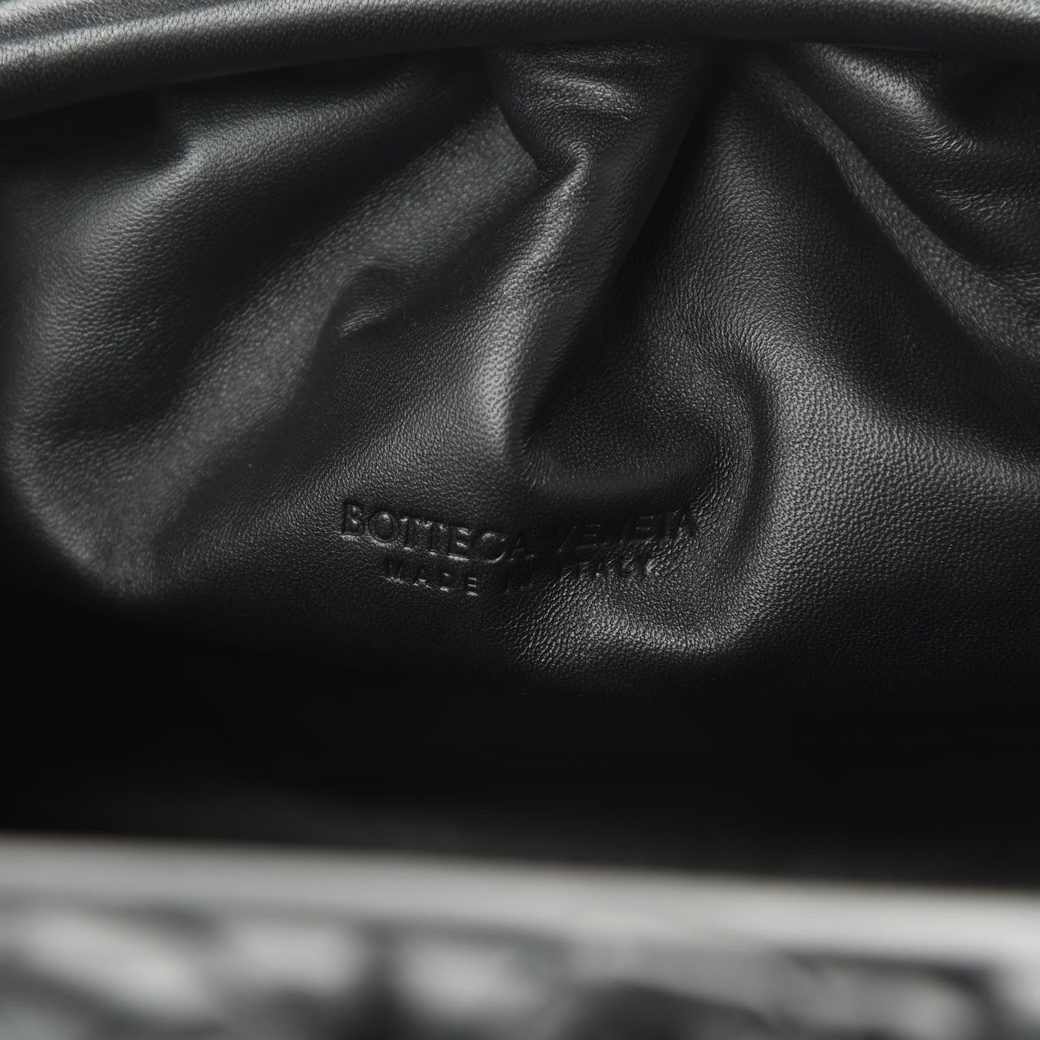 Bottega Veneta Nappa Maxi Intreccio The Pouch Oversized Clutch Black 6 of 9