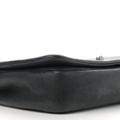 Chanel Calfskin Diamond Embossed New Chic Flap Black 9 of 11