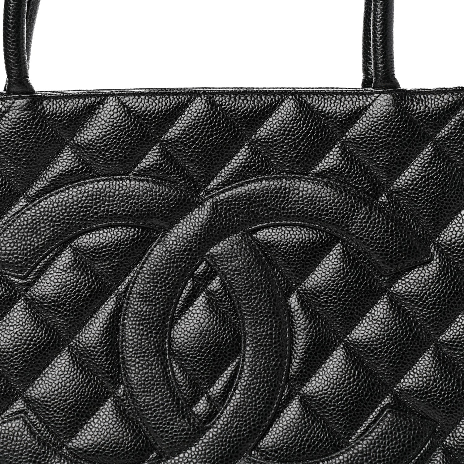 Chanel Caviar Quilted Medallion Tote Black 9 of 9