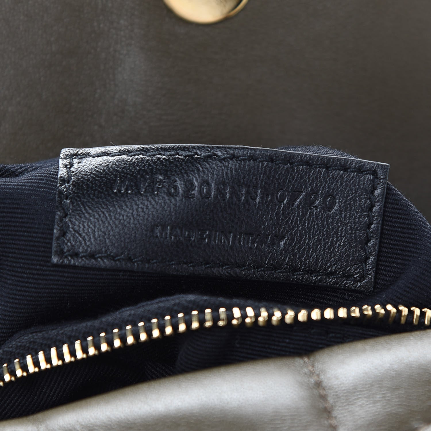 Saint Laurent Calfskin Quilted Toy Loulou Puffer Monogram Chain Satchel Seaweed 7 of 10