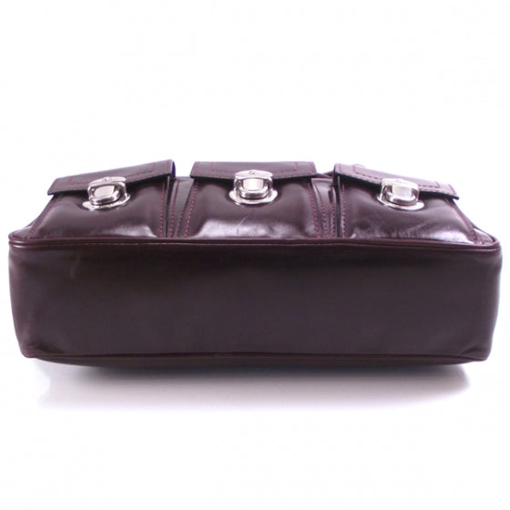 Marc Jacobs Bowler Multipocket Tote Burgundy 4 of 11