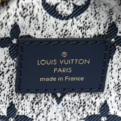 Louis Vuitton Monogram Jacquard Denim Loop Bleu 6 of 7