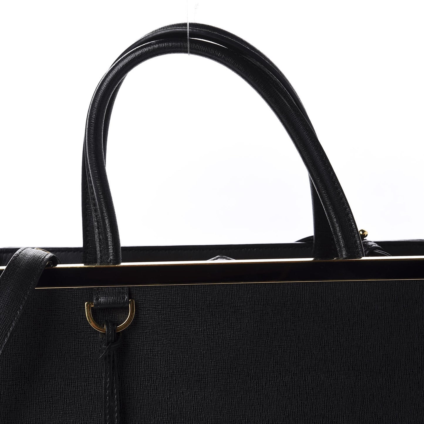 Vitello Elite Medium 2Jours Tote Black