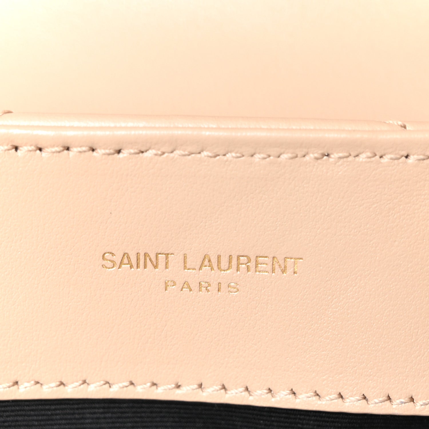 Saint Laurent Calfskin Y Quilted Monogram Small Loulou Chain Satchel Dark Beige 6 of 10