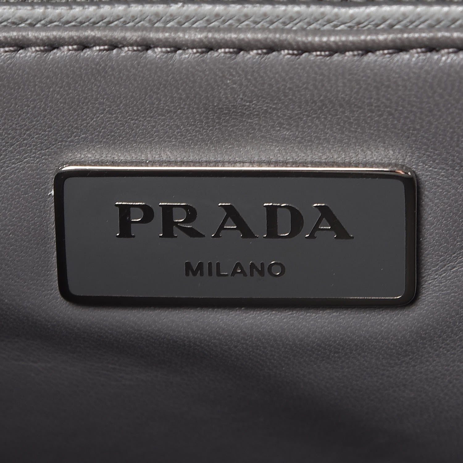 Prada Saffiano Soft Sound Shoulder Bag Marmo Nube 6 of 9