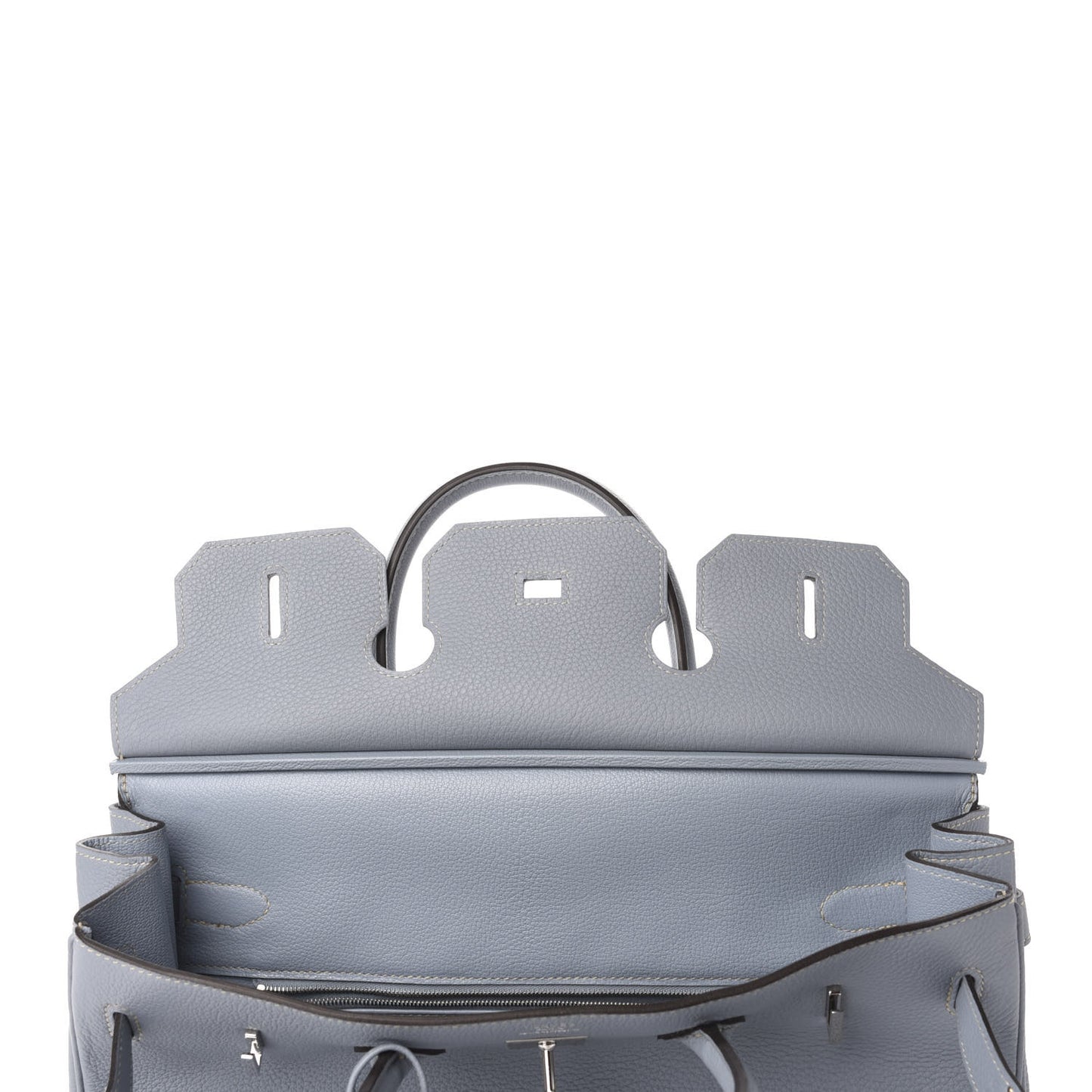 Togo Birkin 35 Bleu Lin