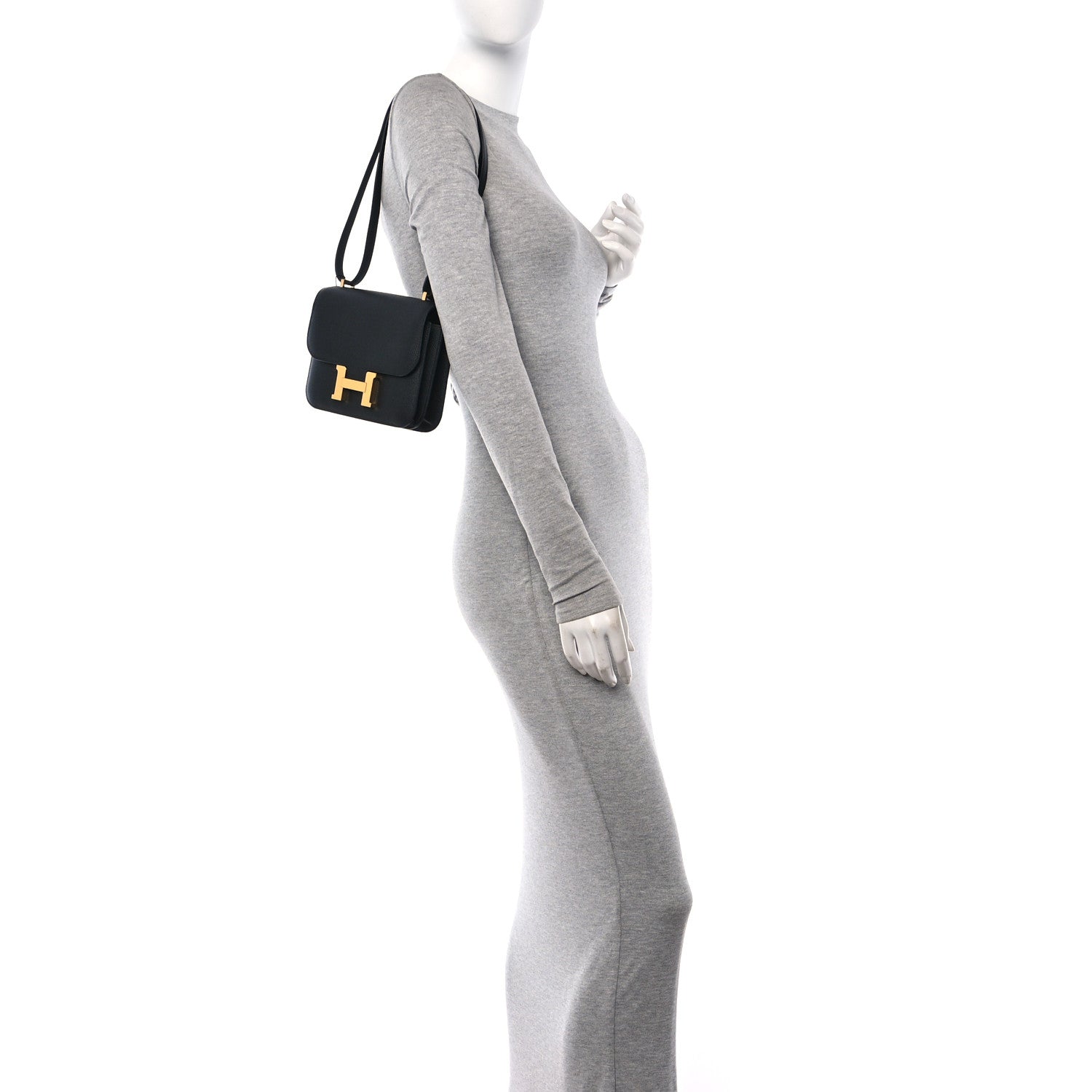 Hermes Epsom Constance 18 Black 2 of 14