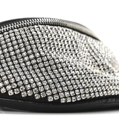Alexander Wang Rhinestone Mesh Mini Attica Belt Bag Black 8 of 9
