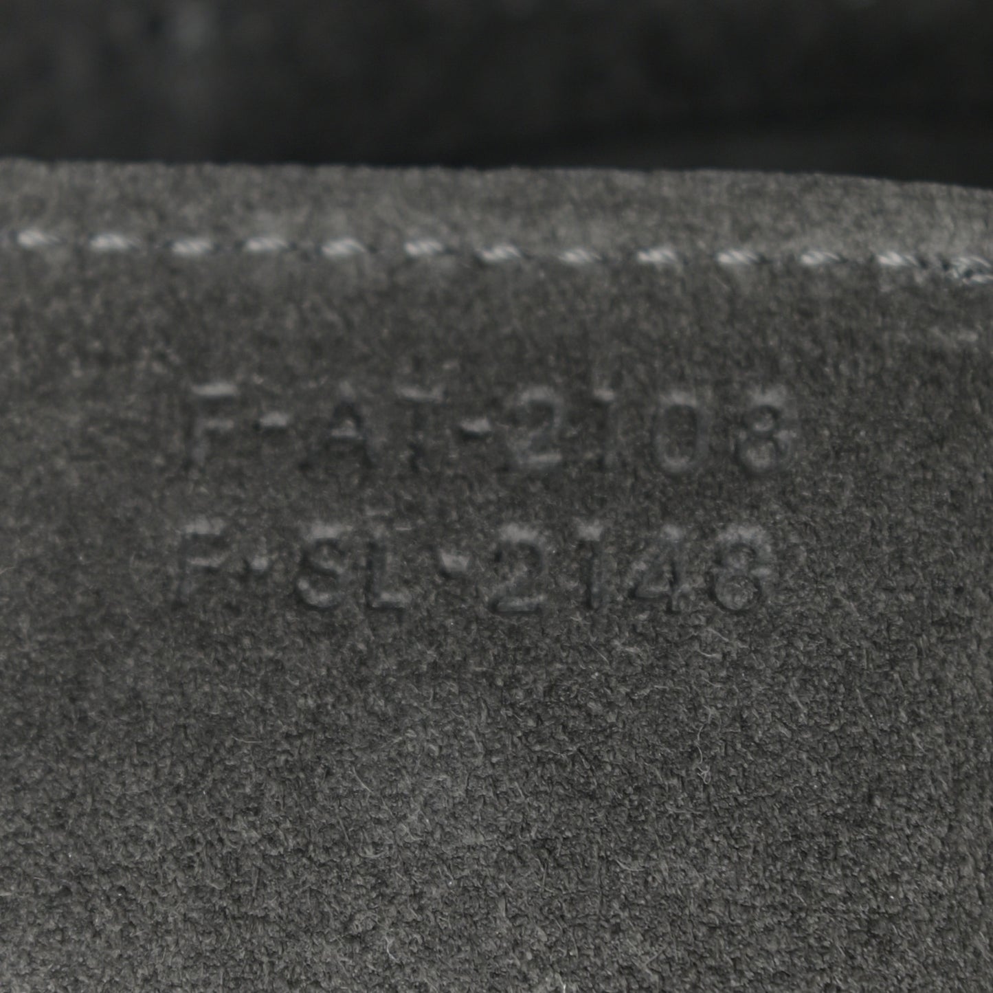 Grained Calfskin Mini Belt Bag Grey