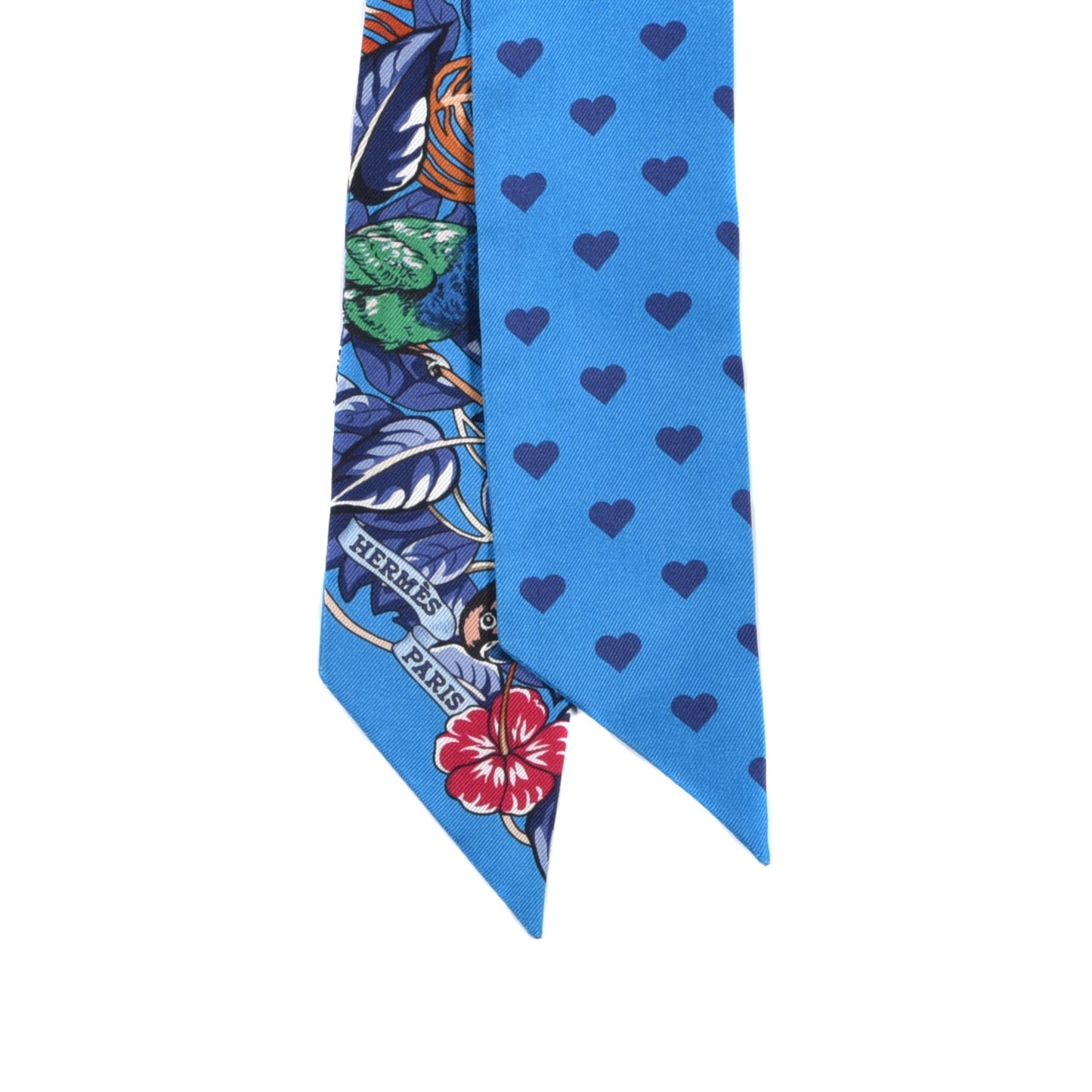 Silk Jungle Love Love Twilly Bleu Gitane Gris Bleuete