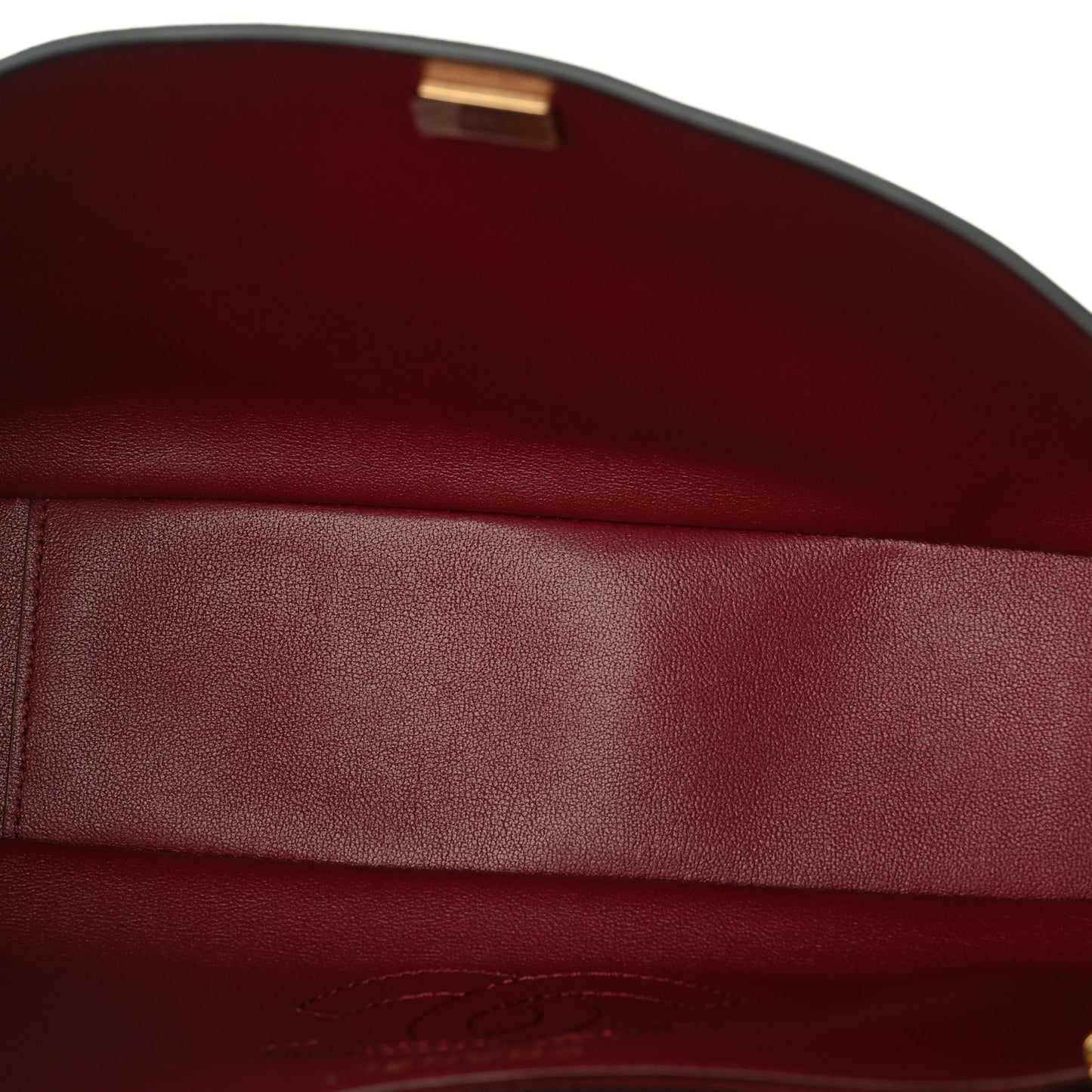 Lambskin CC Maxi Messenger Bag Black