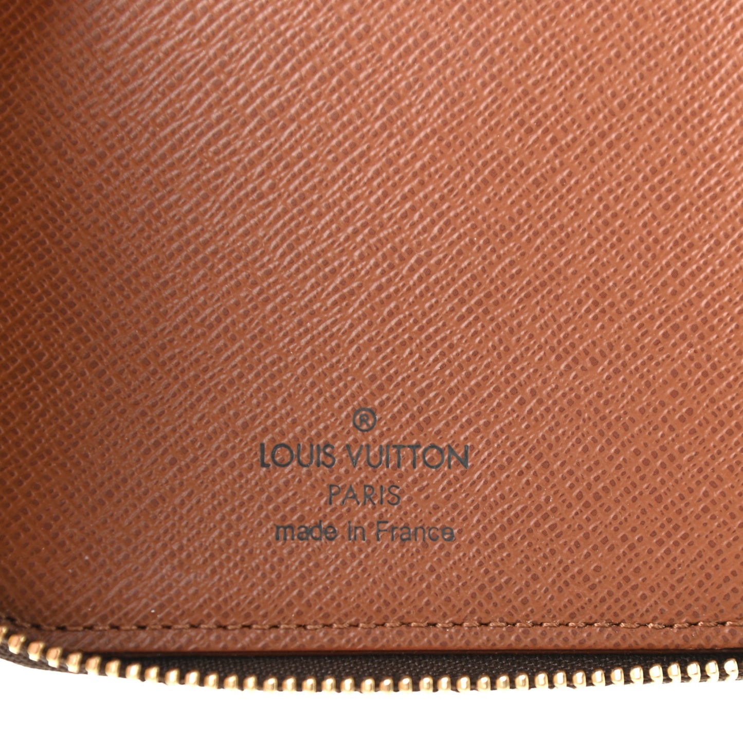 Monogram Zipped Passport Holder Wallet