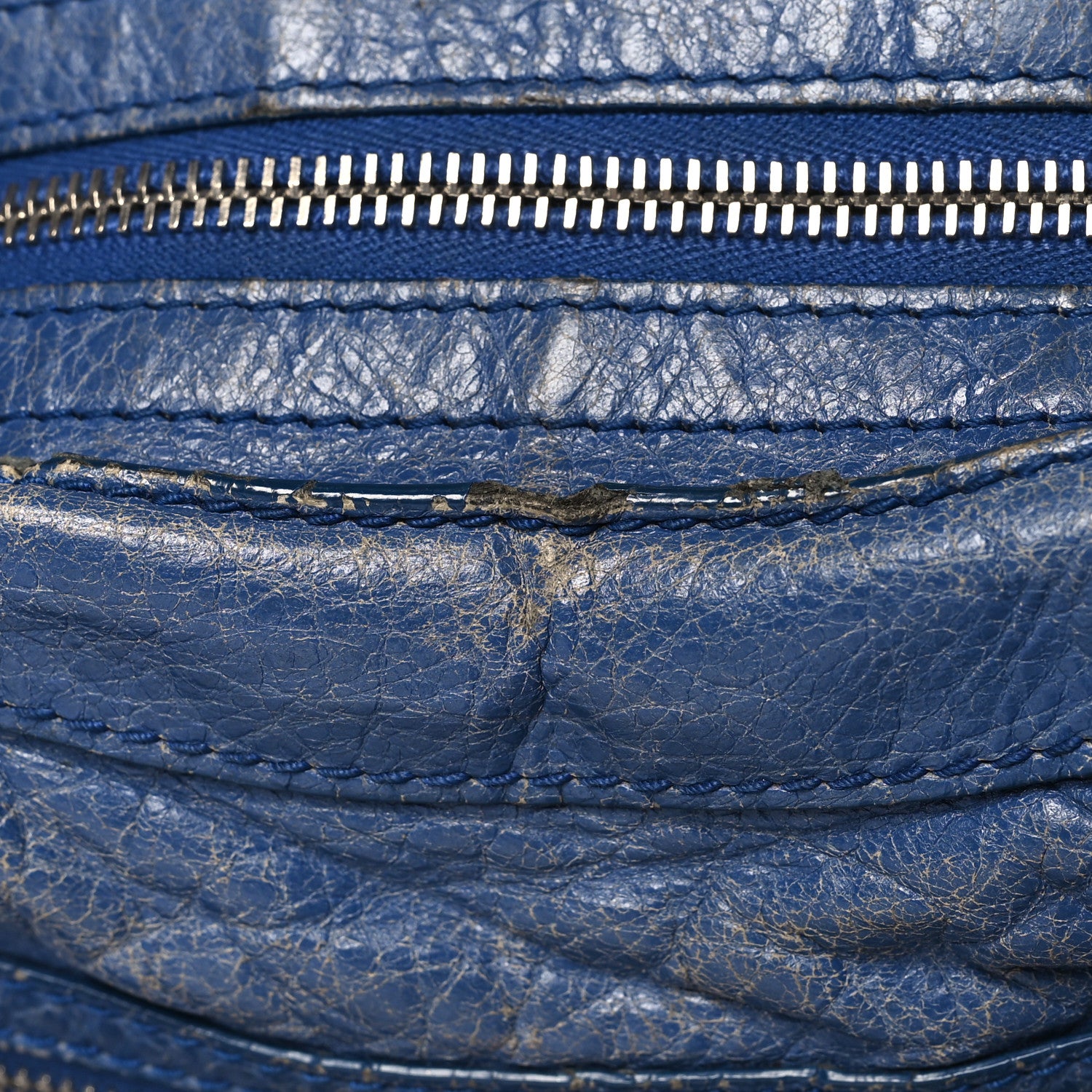 Balenciaga Agneau Giant 12 Silver Hardware Town Bleu Glacier 15 of 15