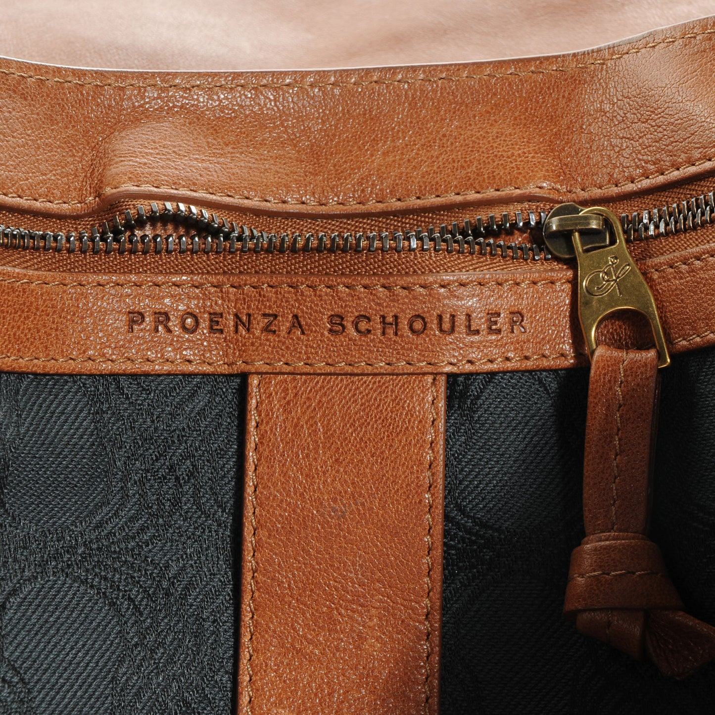 Lambskin Large PS1 Satchel Saddle