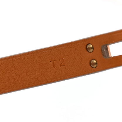 Hermes Swift Mini Kelly Double Tour Bracelet T2 Mauve Pale 6 of 7