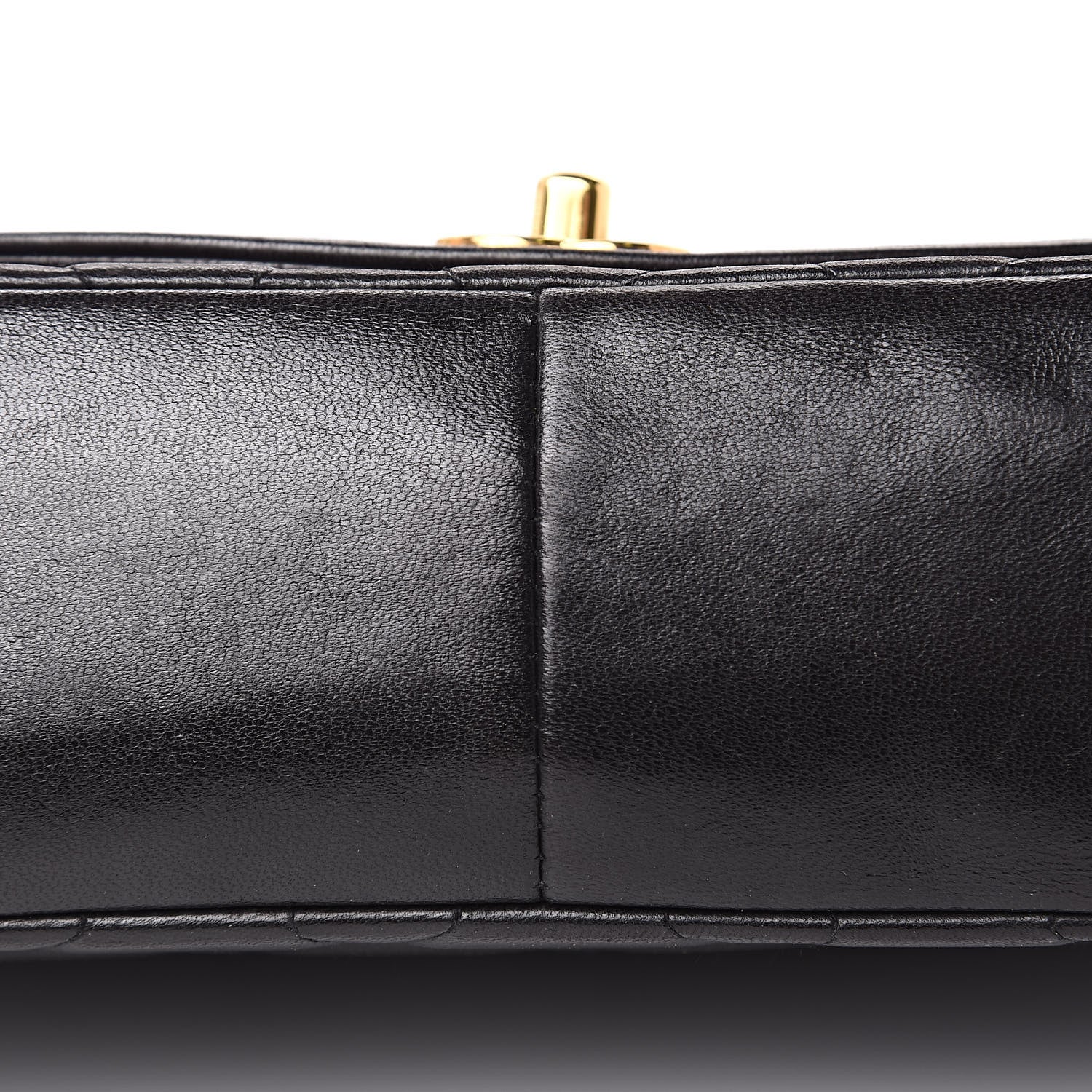 Chanel Lambskin Quilted Medium Single Flap Black 11 of 18