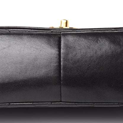 Chanel Lambskin Quilted Medium Single Flap Black 11 of 18