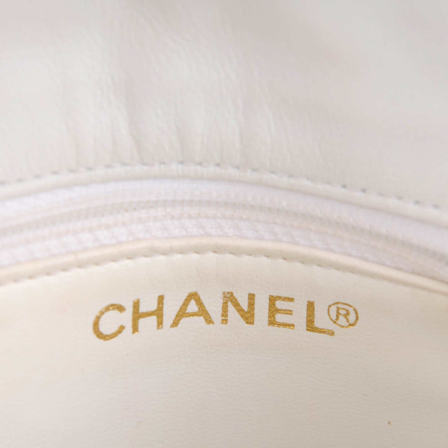 Lambskin Bekko Resin Mini Single Flap White