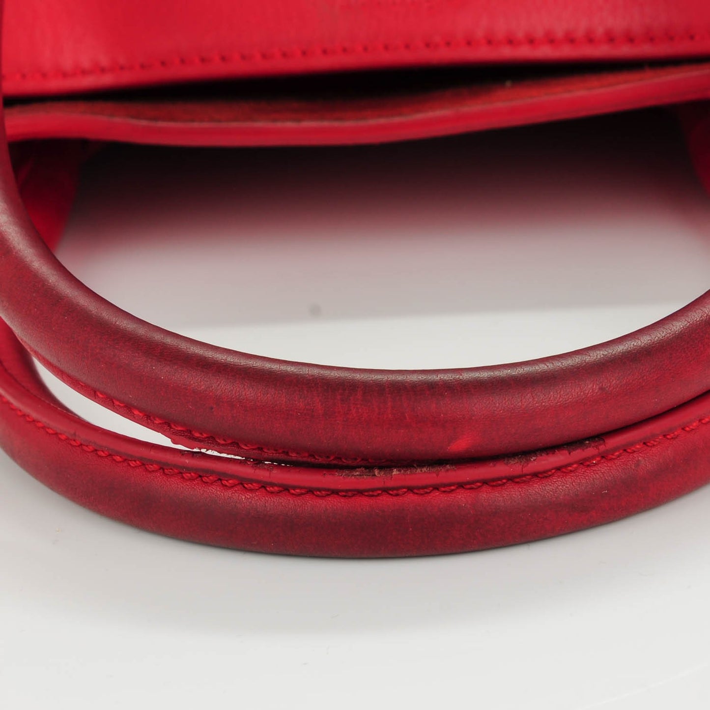 Supple Calfskin Large Phantom Luggage Coquelicot